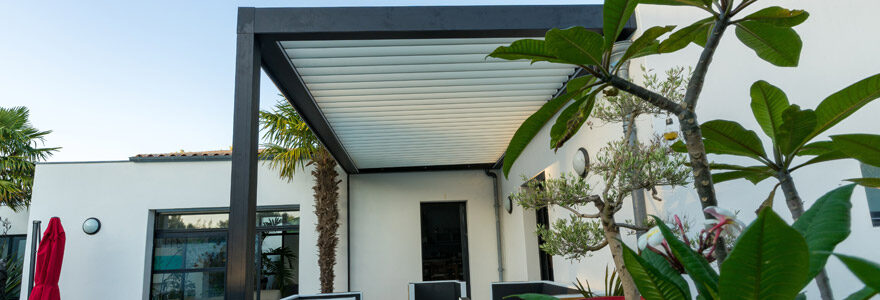 Pergola bioclimatique