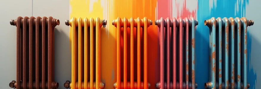 Peindre un radiateur