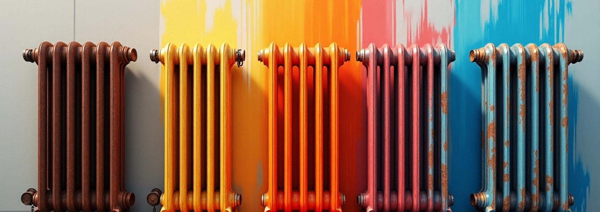 Peindre un radiateur